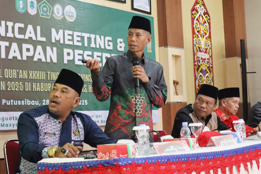 LPTQ Kalimantan Barat Gelar Technical Meeting dan Penetapan Peserta MTQ XXXIII di Kapuas Hulu